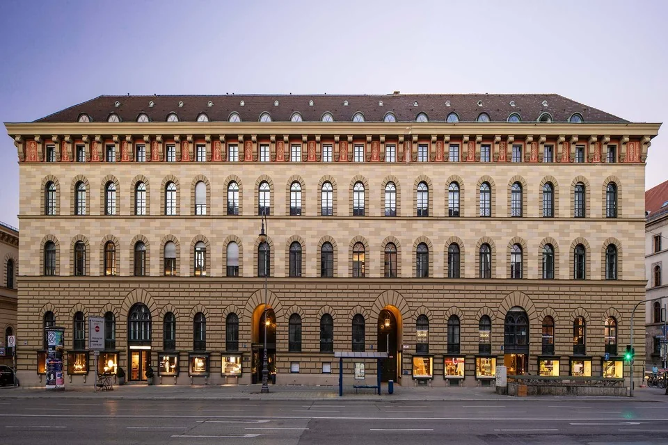 Gebäude an der Ludwigstraße 8 in München