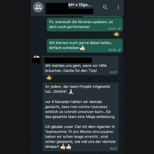 Customer testimonial 3